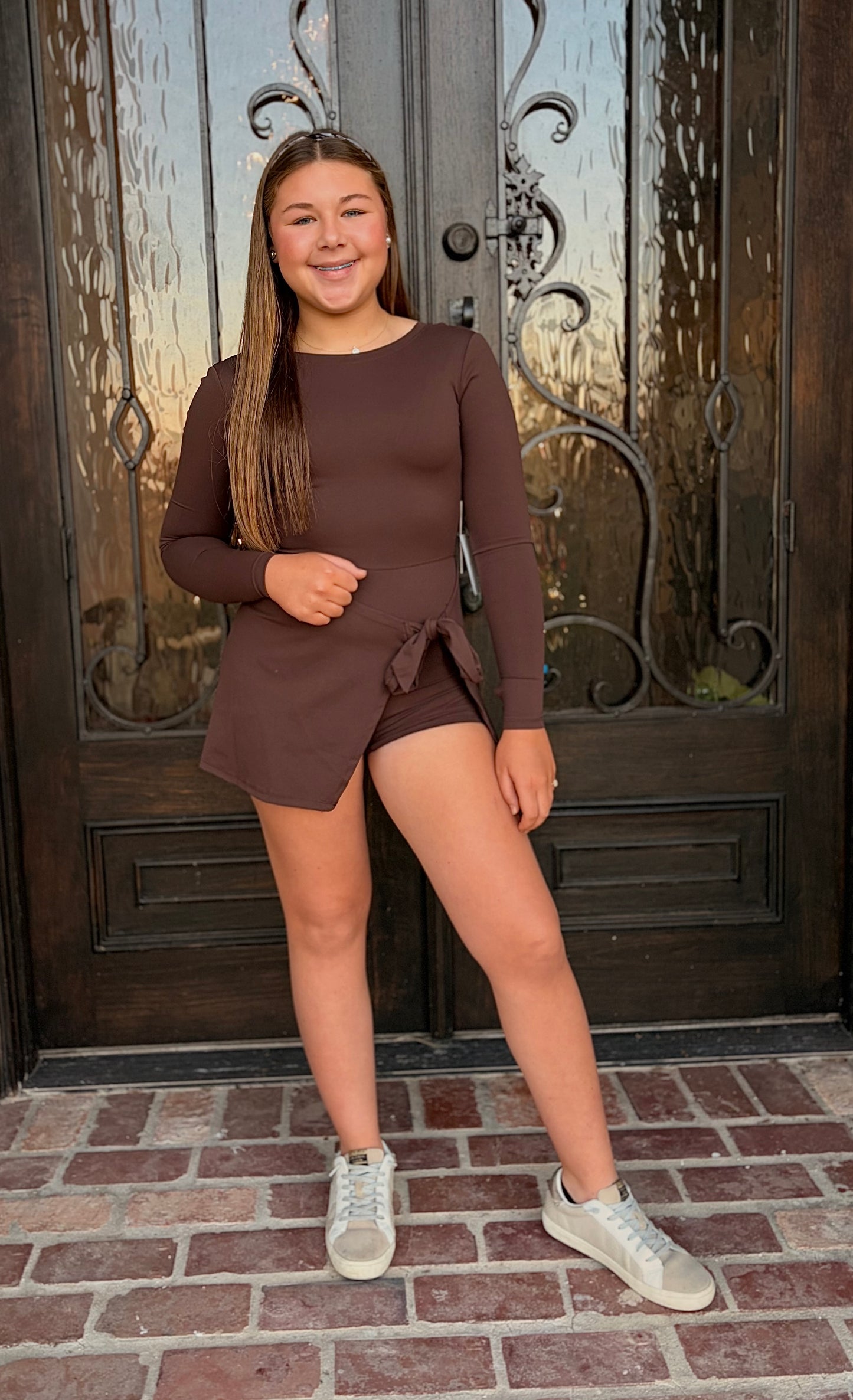 chocolate aline dress