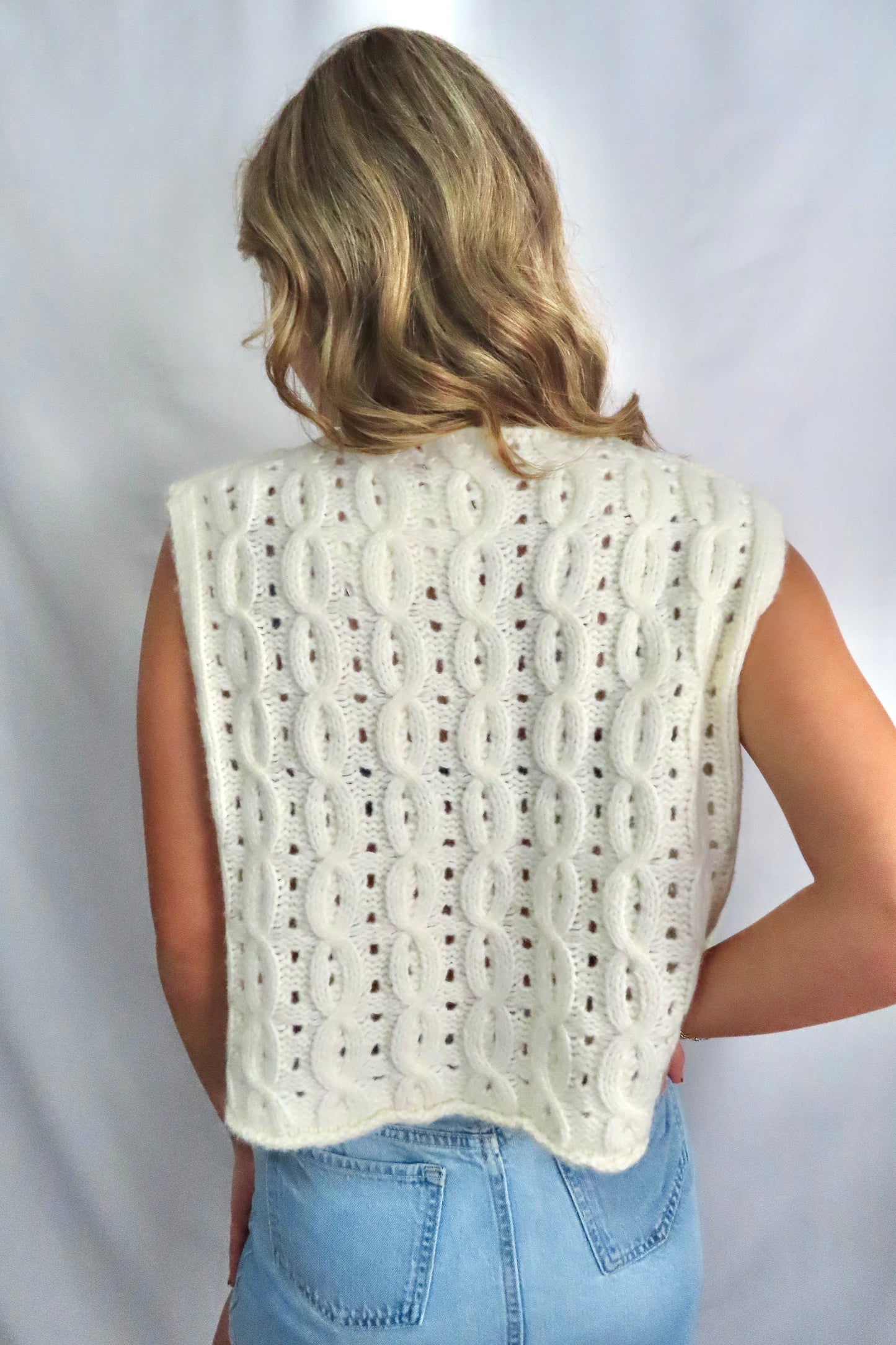 Frosted Sweater Vest