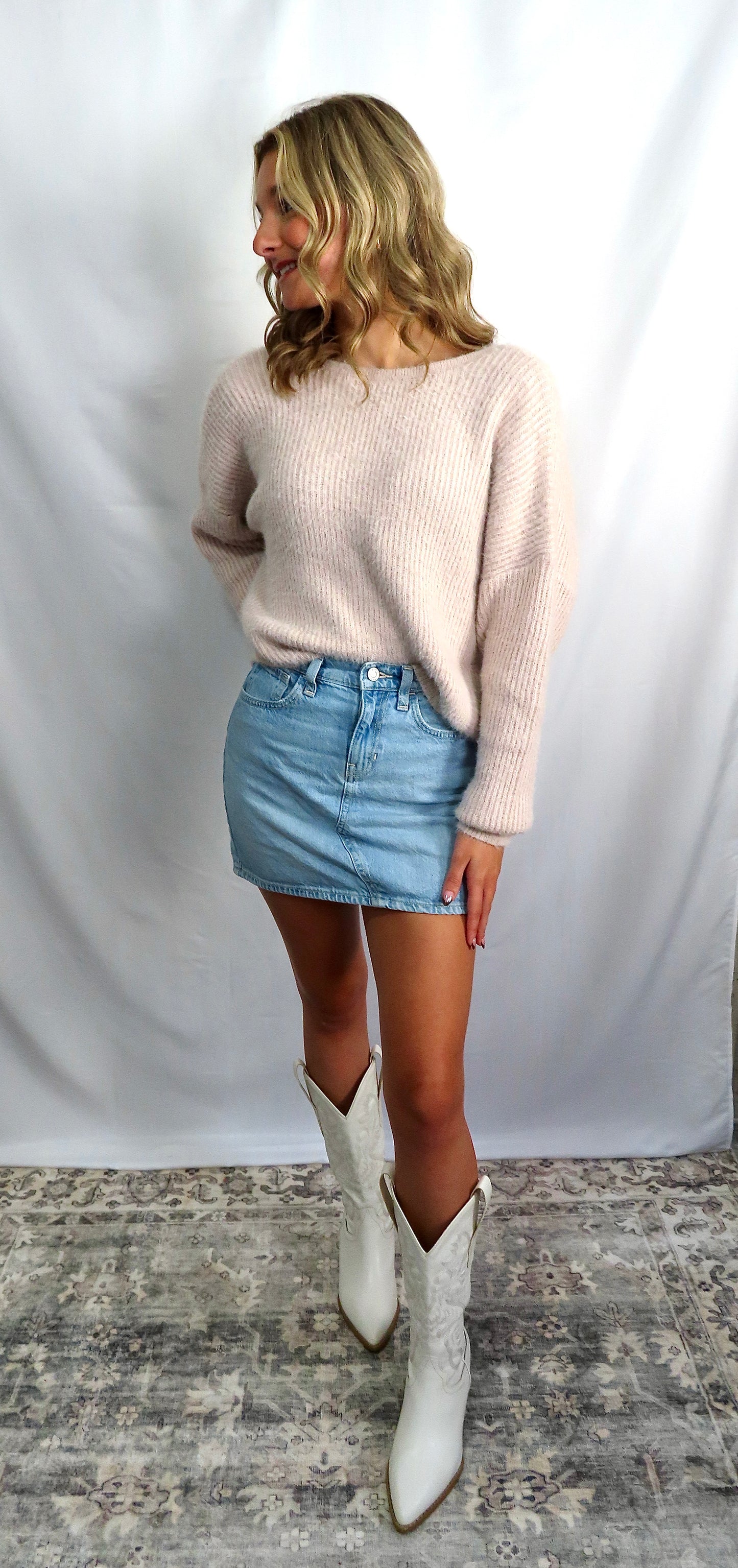 Violet Ice Sweater