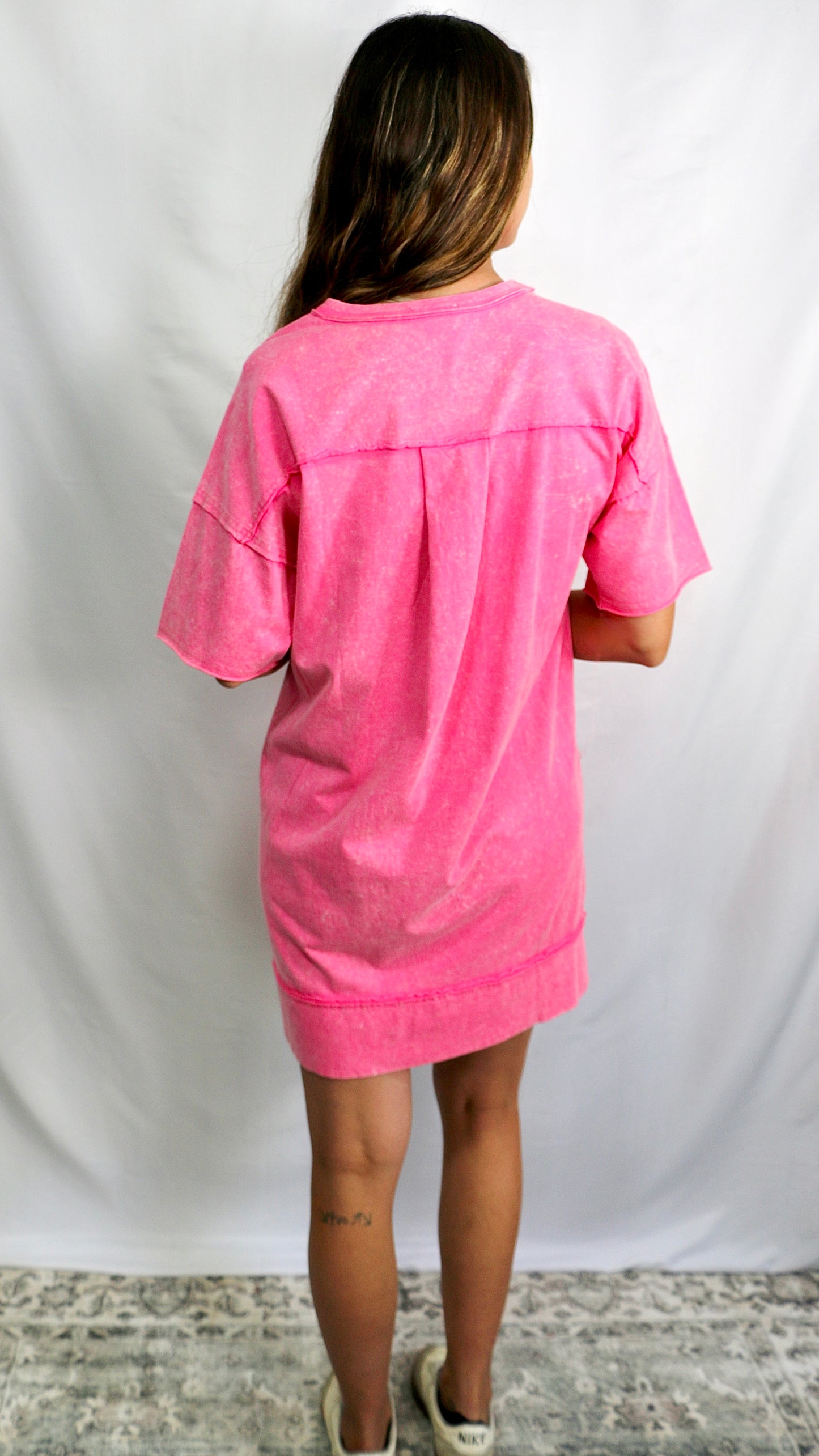 Rose Quartz T-shirt Dress
