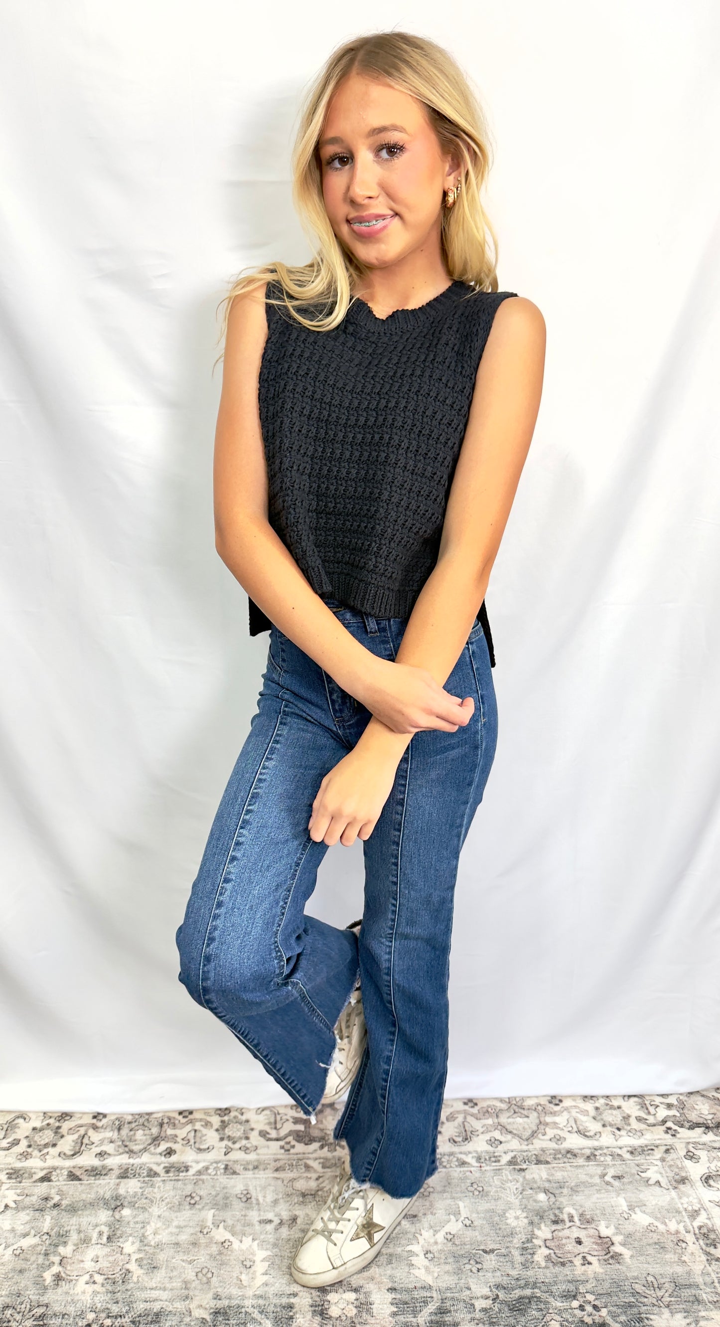 Blue Hour Knit Sweater