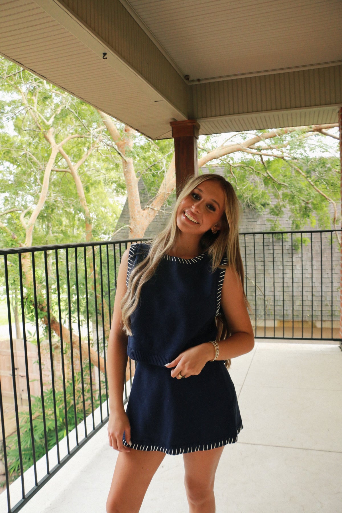 The Navy Stitch Set
