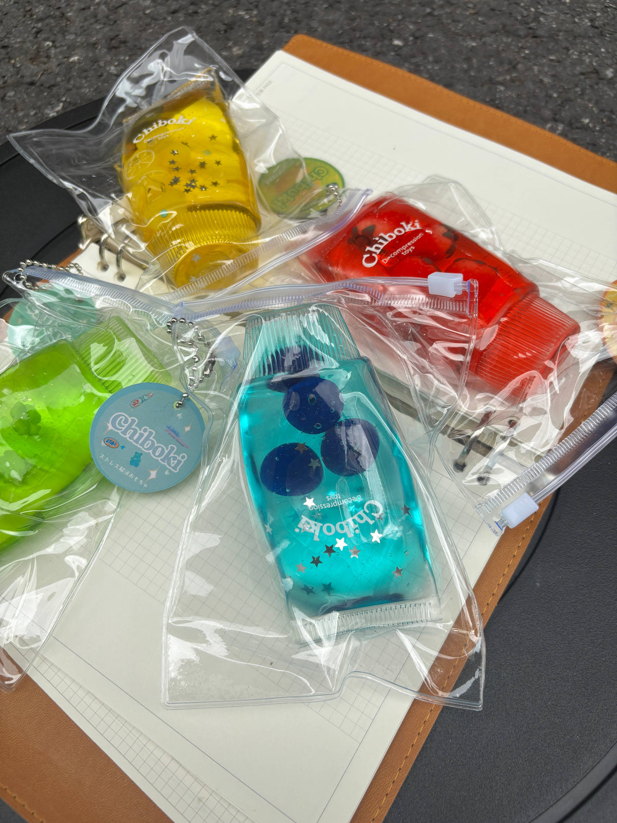 Assorted Fruit & Clover Toothpaste Slow Rising Squishy Toy