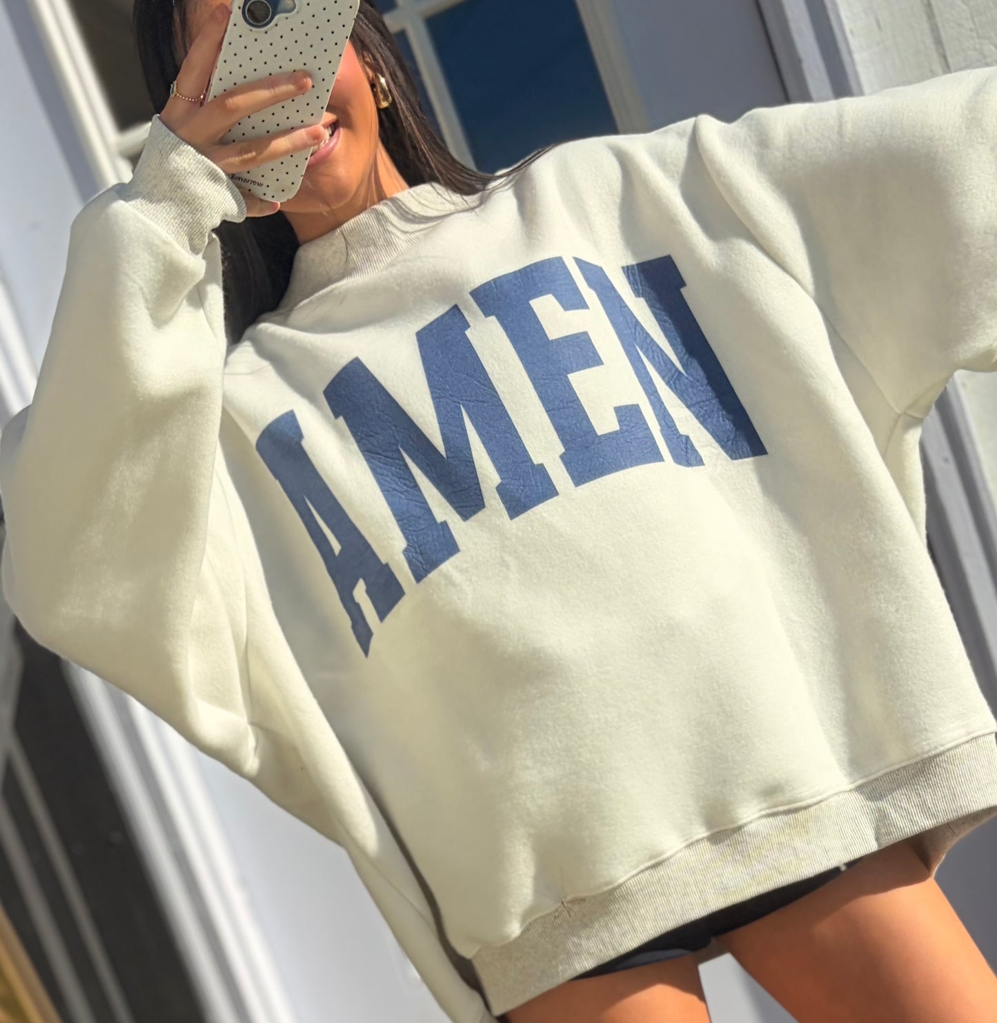 WWJD Reversible Mockneck