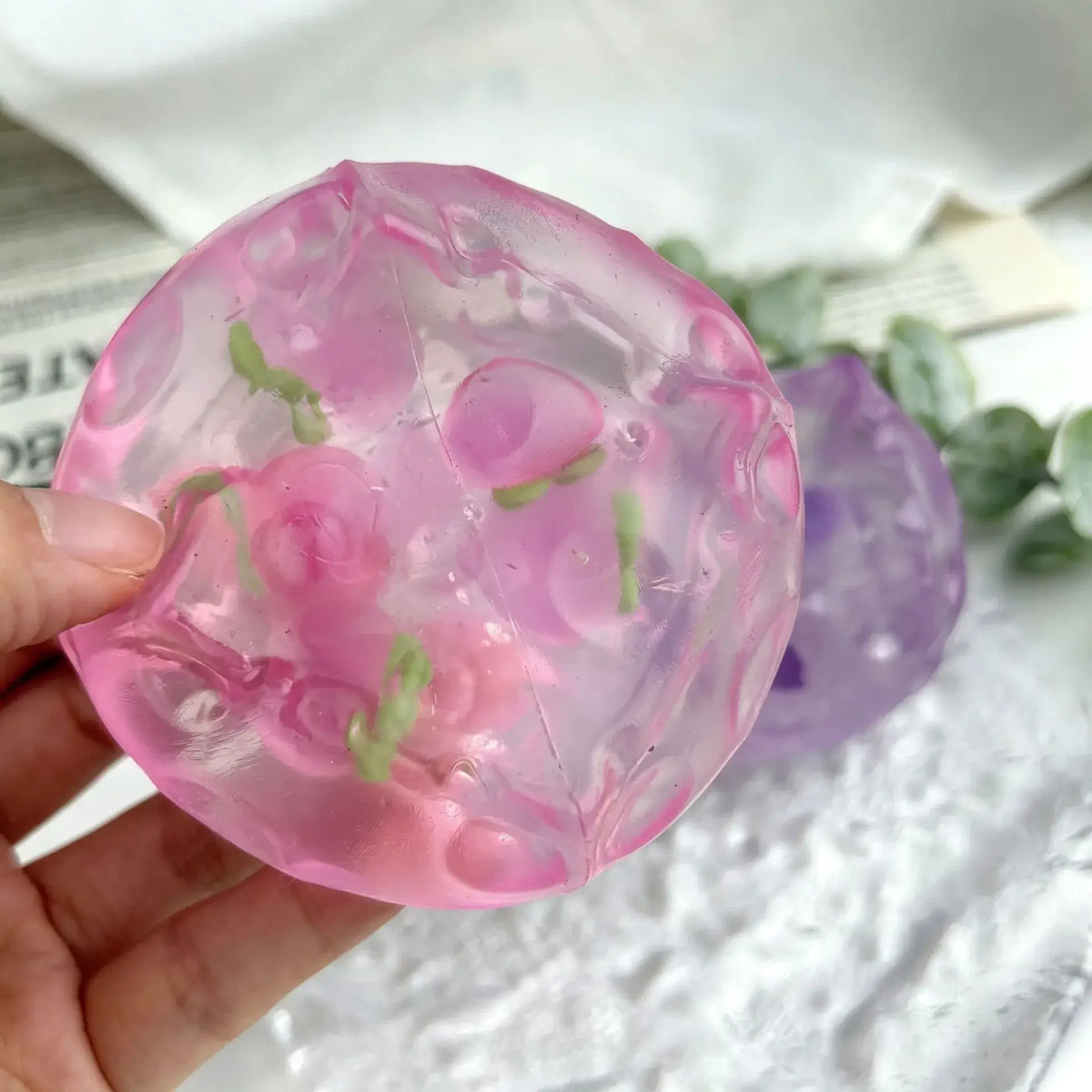 Cute Fruit Cheese Squishy Stress Relief Toy