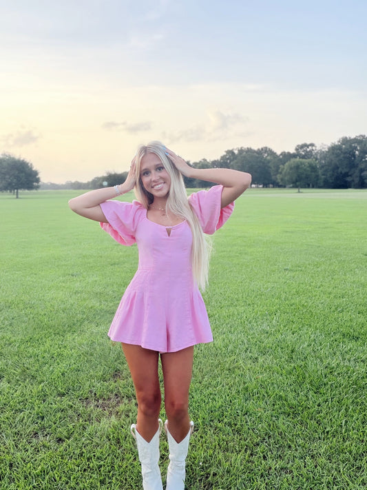 Pink Romper