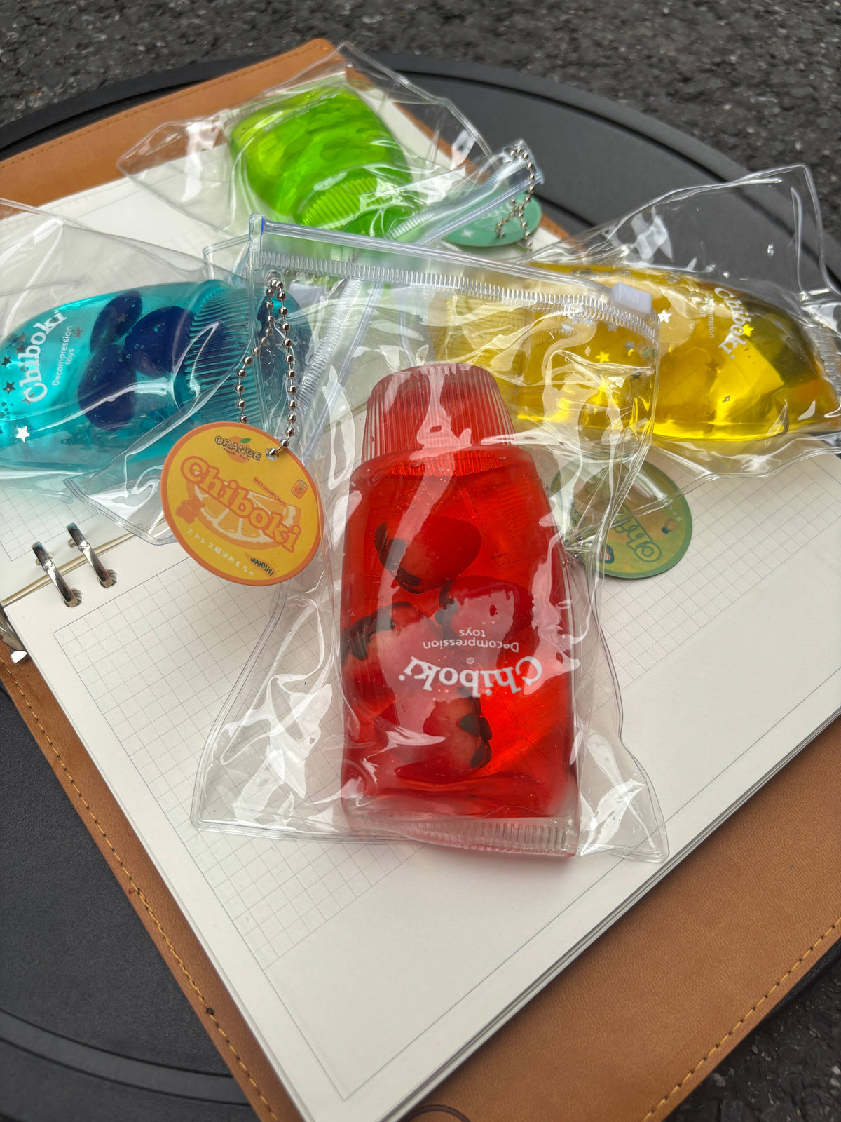 Assorted Fruit & Clover Toothpaste Slow Rising Squishy Toy