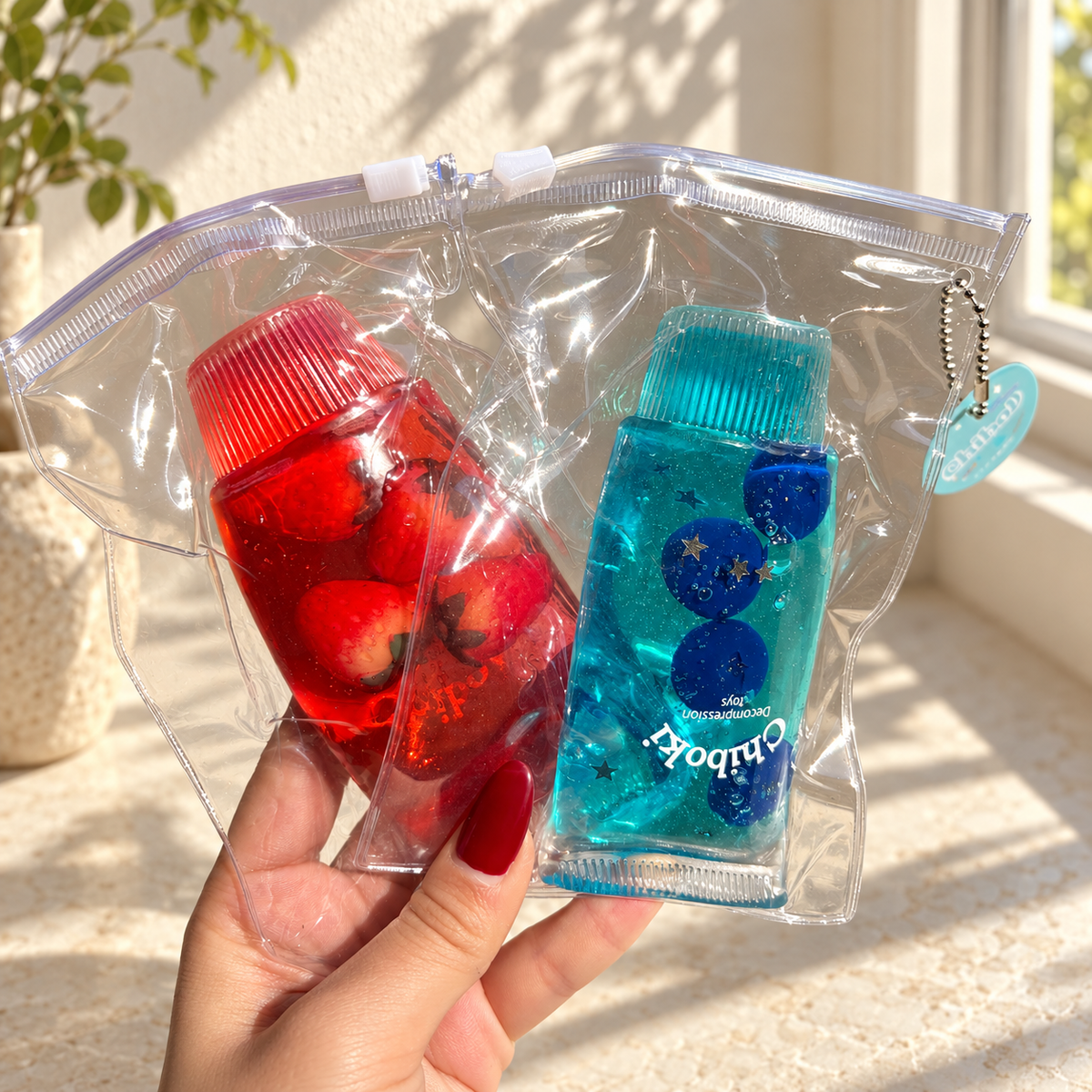 Assorted Fruit & Clover Toothpaste Slow Rising Squishy Toy