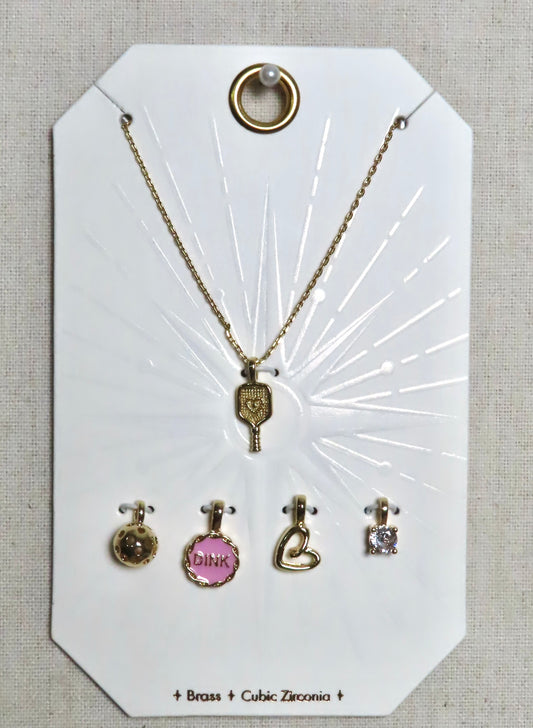 Pickle Ball Charm