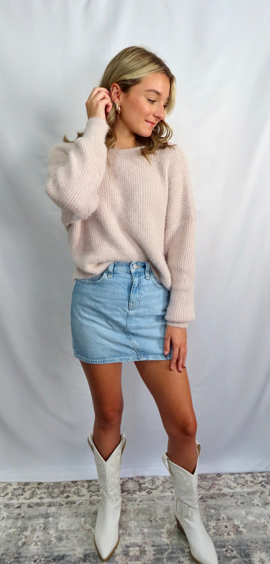 Violet Ice Sweater